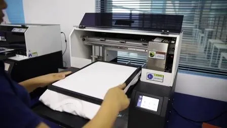 2020 Nuova stampante DTG tessile digitale multicolore a doppia testa 30X40 cm per T