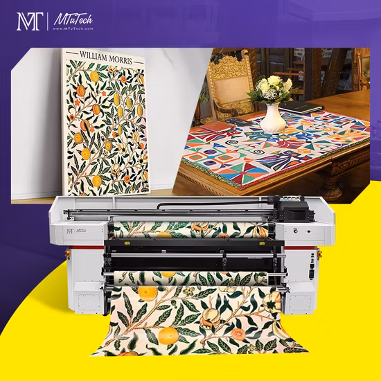 Macchina da stampa tessile domestica a sublimazione digitale per la stampa di tessuti in cotone e poliestere