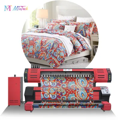 Pigmento di grande formato ad alta precisione Mt direttamente digitale per macchina da stampa tessile su tessuto Mt